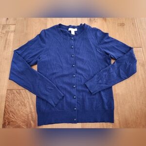 Banana Republic Navy Purple Cardigan (S)